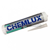 CHEMLUX 9011 черный силиконовый клей, герметик для аквариума